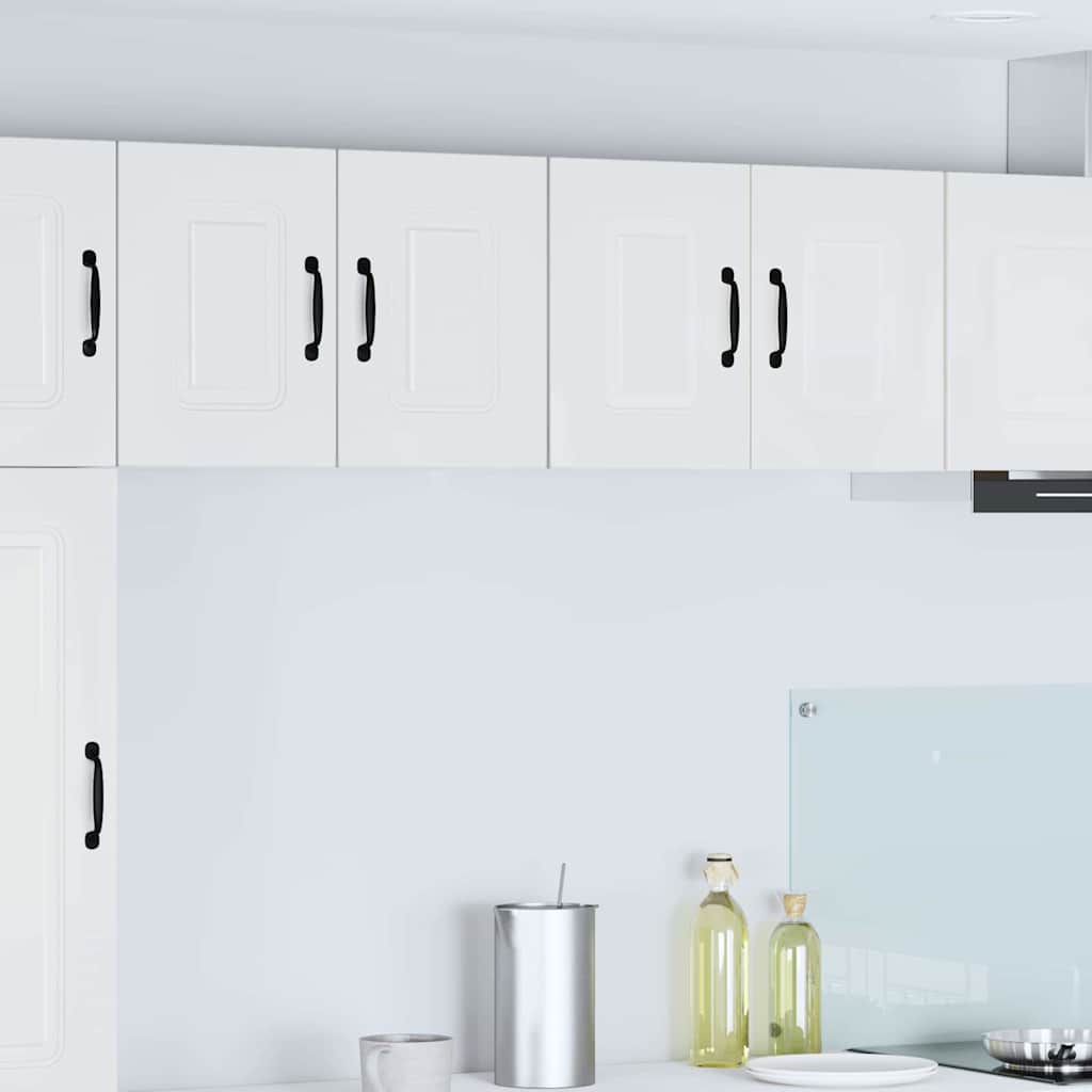 Kitchen Wall Cabinet with Door High Gloss White 60 x 31 x 40 cm